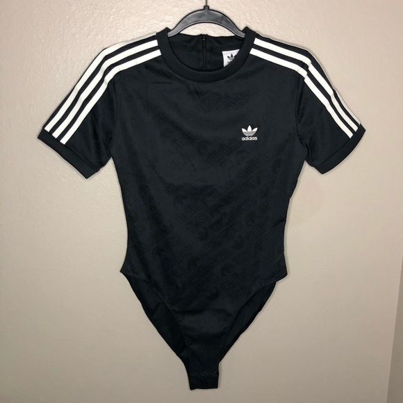 adidas Tops - ❌SOLD❌adidas bodysuit black size small